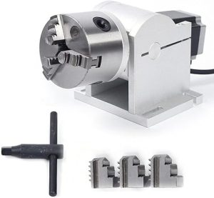 روتاری دستگاه فایبر مارکینگ قطر 80mm